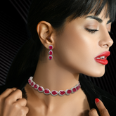 Diamante Symphony Ruby Red Set