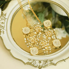 Delicate Filigree Web Neck Piece