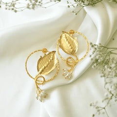 Golden Knot Studs