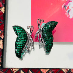 Iris Butterfly Shape Earrings