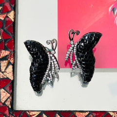 Iris Butterfly Shape Earrings