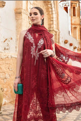 Maria.B Luxury Lawn 2024 3B ( Semi Stitched )