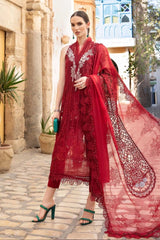 Maria.B Luxury Lawn 2024 3B ( Semi Stitched )