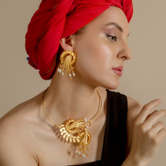 Zahara Earring / Neckpiece