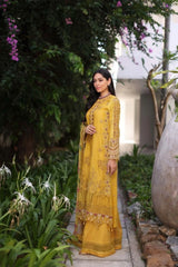 Noor by Saadia Asad Luxury Chikankari Lawn '24 5F ( Semi Stitched )