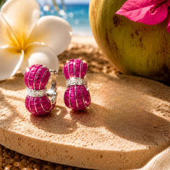 Crystal Hoop Earrings