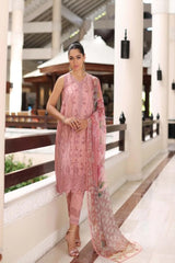 Noor by Sadia Asaad Luxury Chikankari Lawn '24 3F