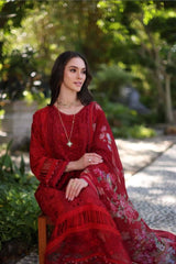 Noor by Saadia Asad Luxury Chikankari Lawn '24 4F